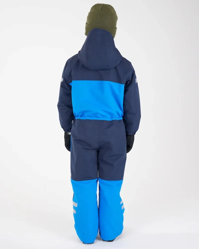 XTM Suki Kid's One Piece Snow Ski Suit Bright Blue