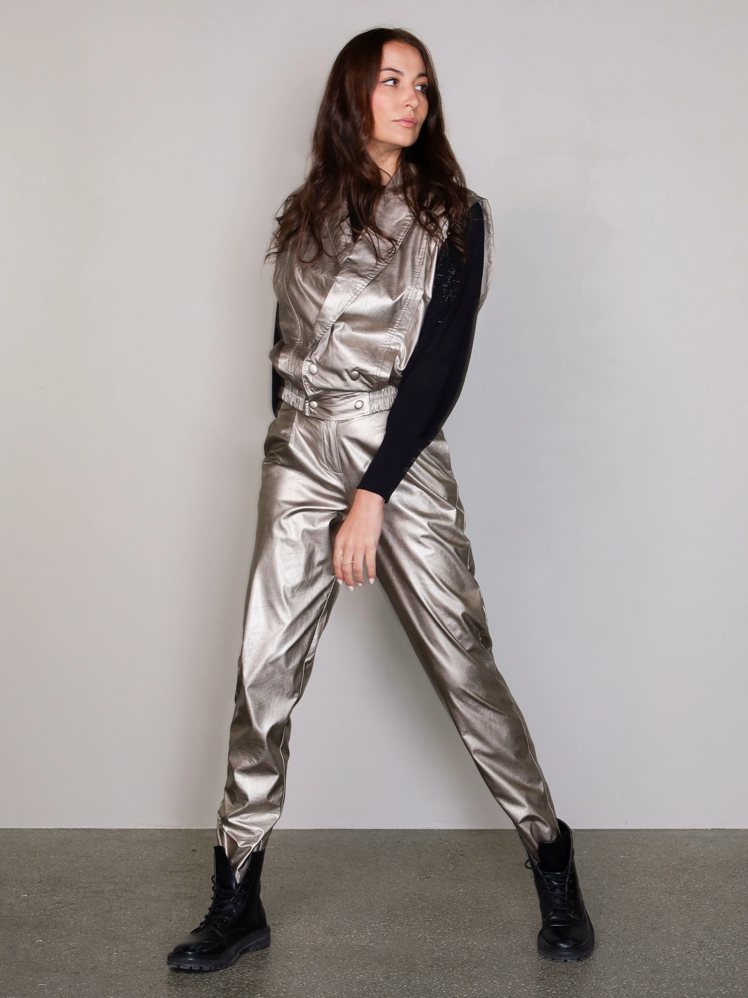 XUELE trousers - Elm wood