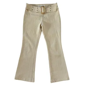Y2K Belted Flares (S)