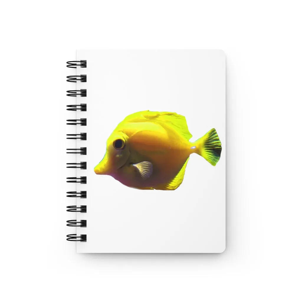 Yellow Fish Spiral Bound Journal