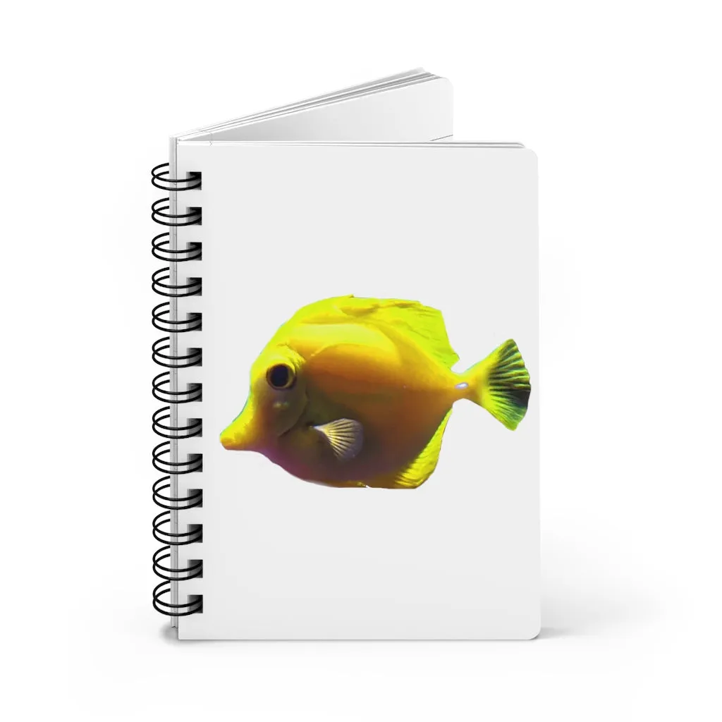 Yellow Fish Spiral Bound Journal