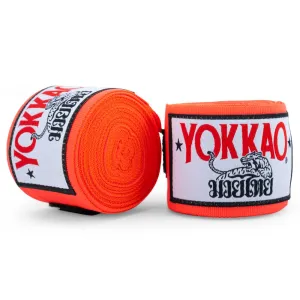 YOKKAO HAND WRAPS - NEON ORANGE