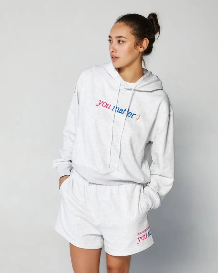 You Matter Fitted Hoodie