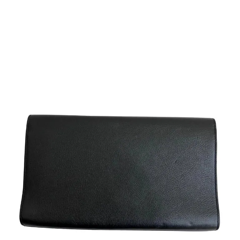 Yves Saint Laurent YSL Belle de Jour Flap Clutch