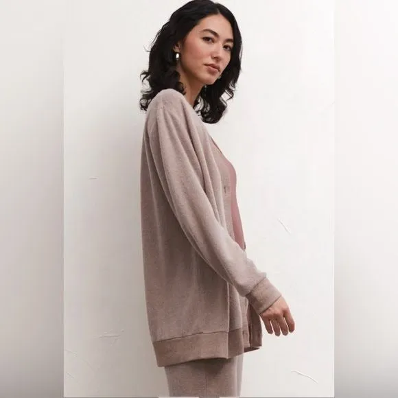 Z Supply Pamelia Cozy Cardigan Toffee