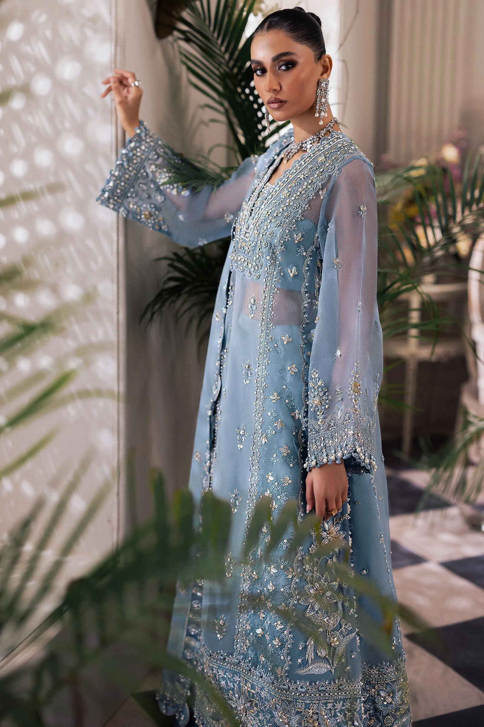 Zaha by Khadijah Shah - Gossamer Luxury Wedding Formals – AZURA  (ZC24-07)