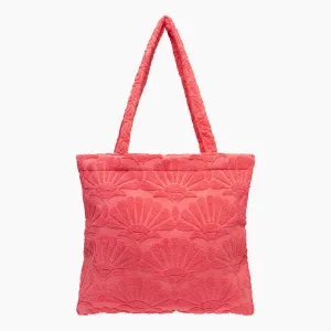 Zali Melon Toweling Tote Bag