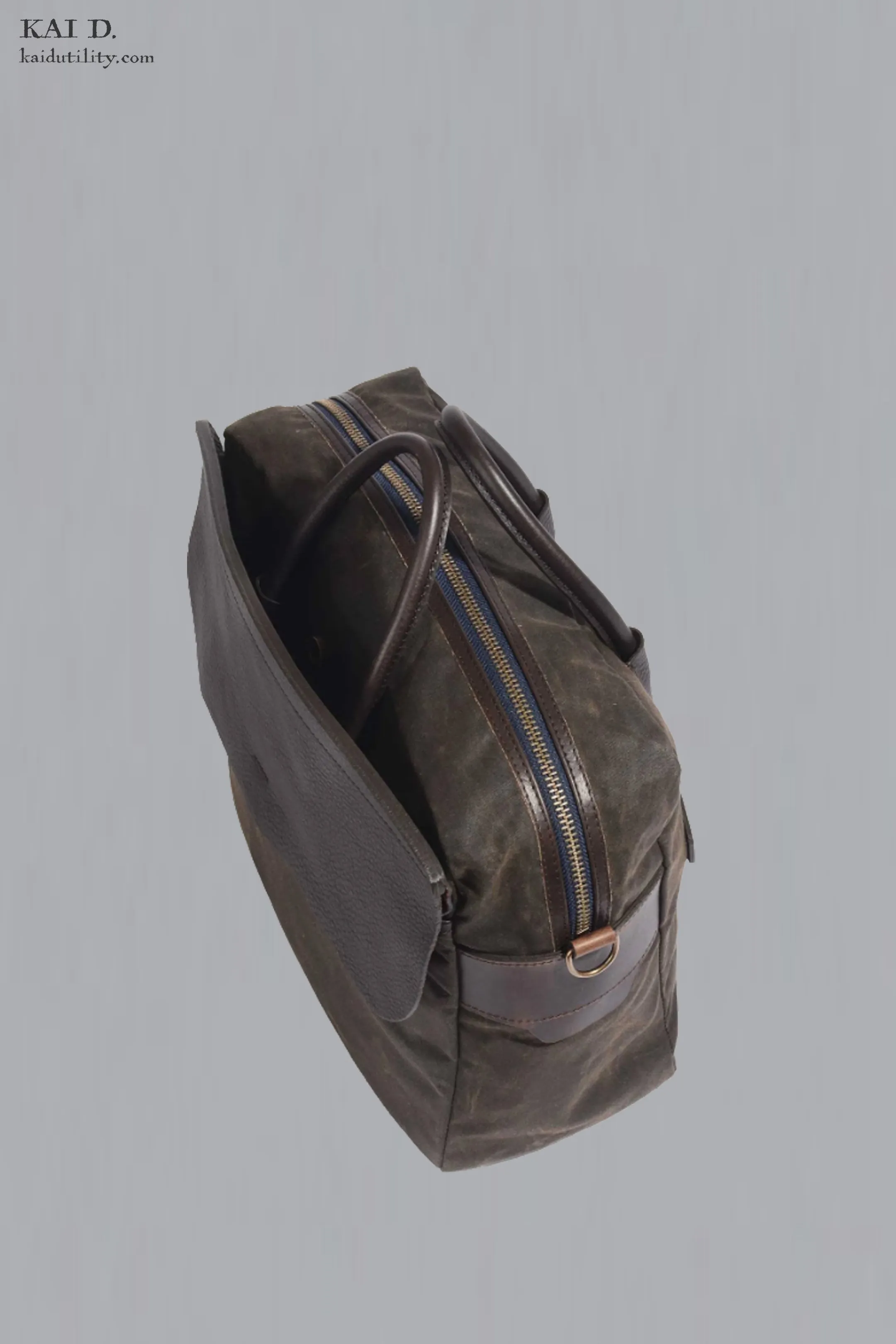 Zeppo Business Bag - Canvas   Leather