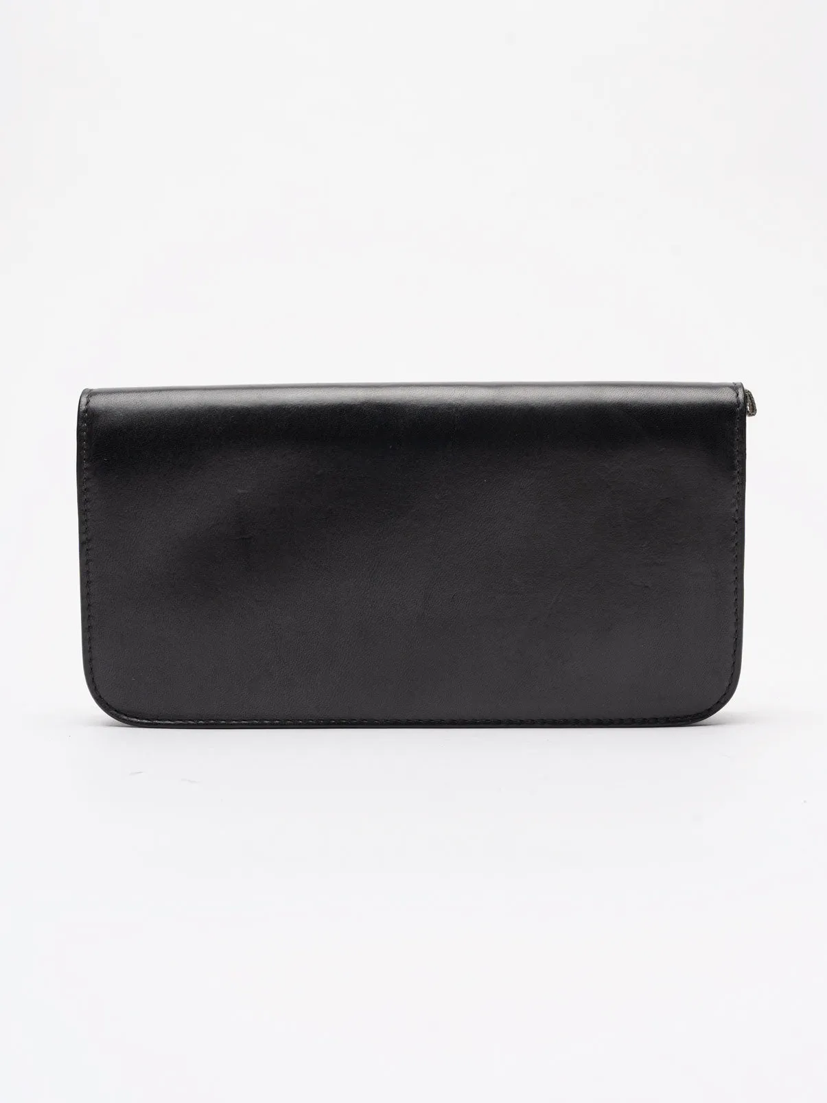 Zip Around Leather Wallet