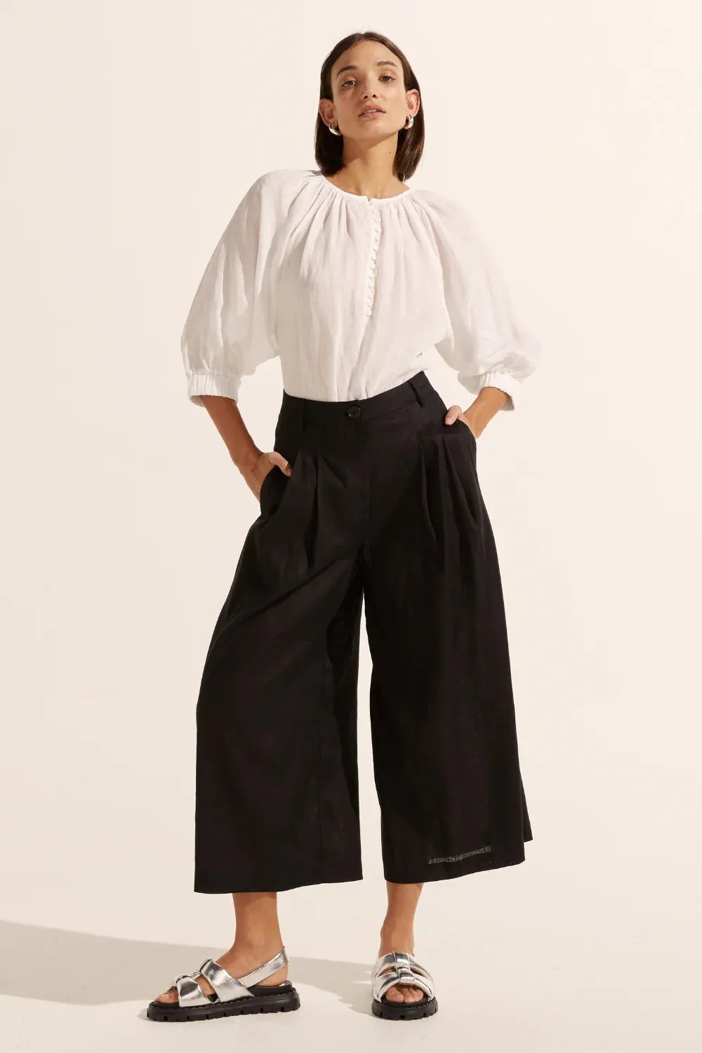 ZOE KRATZMANN | ANCHOR PANT BLACK