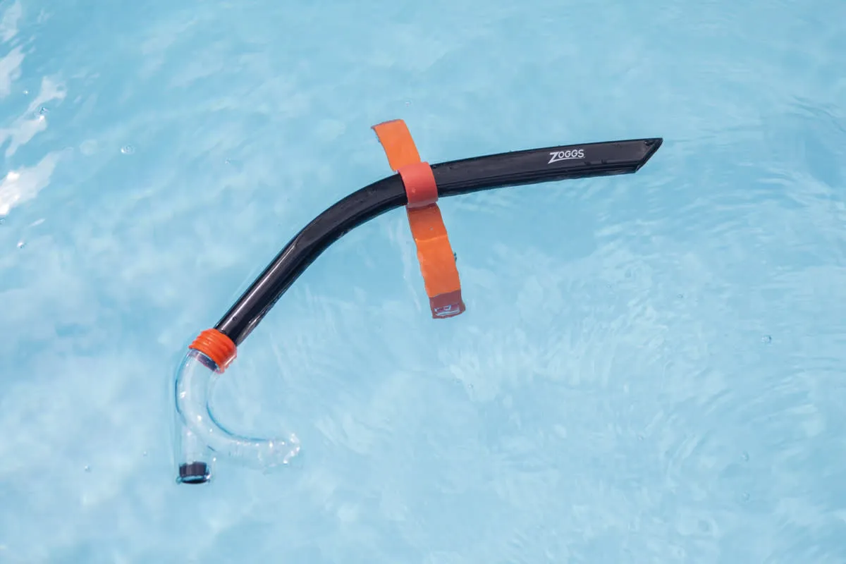 Zoggs Centre Line Snorkel Black/Orange | Buy Zoggs Centre Line Snorkel Black/Orange here | Outnorth
