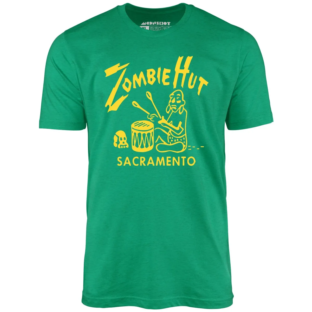 Zombie Hut - Sacramento, CA - Vintage Tiki Bar - Unisex T-Shirt