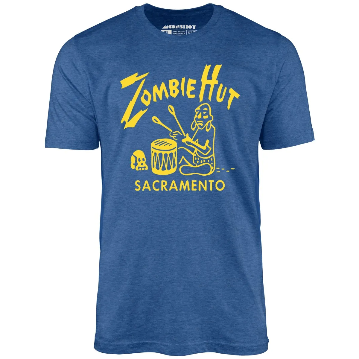 Zombie Hut - Sacramento, CA - Vintage Tiki Bar - Unisex T-Shirt