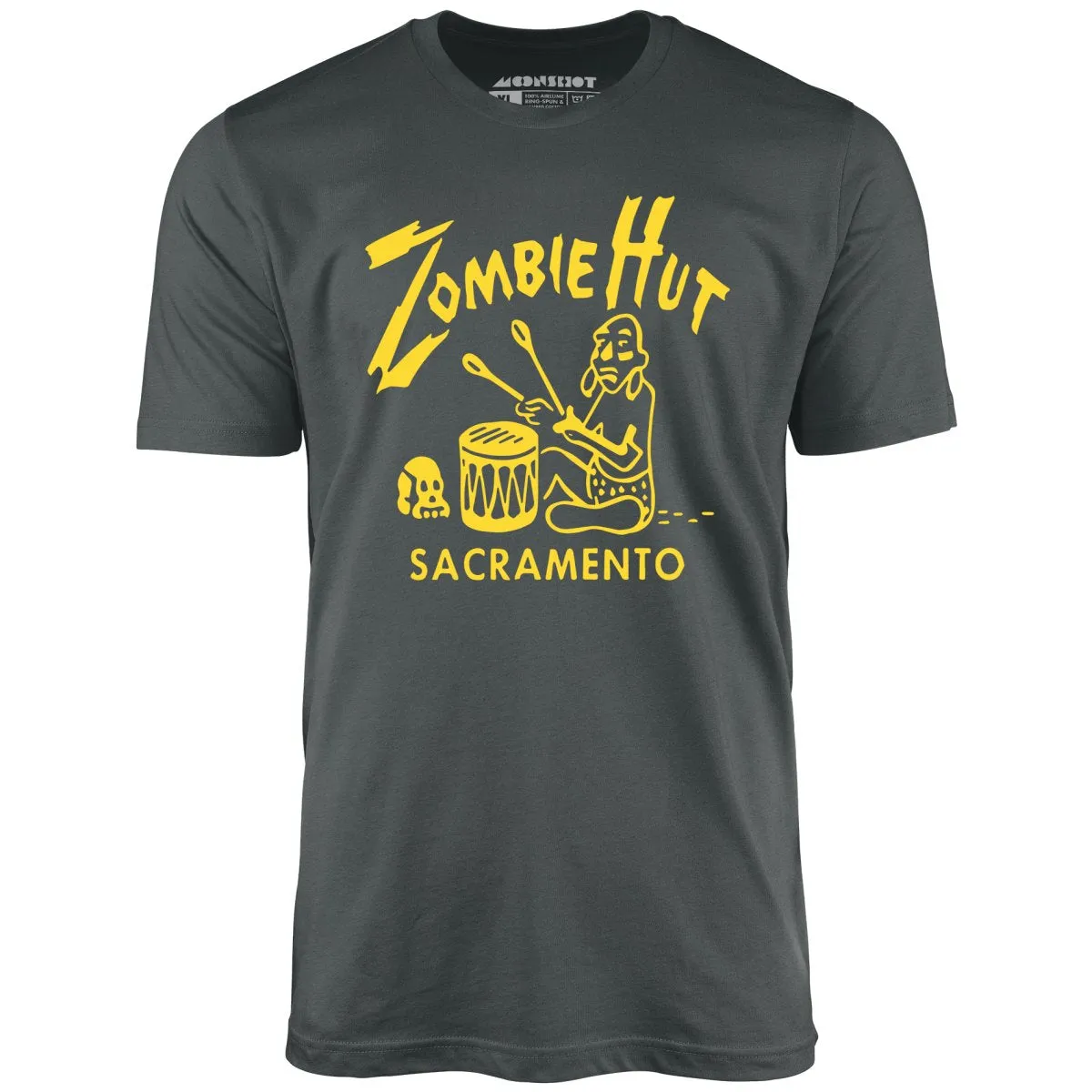 Zombie Hut - Sacramento, CA - Vintage Tiki Bar - Unisex T-Shirt
