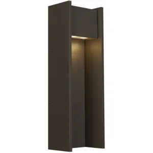 Zur 24 In. LED Outdoor Wall Sconce 4000K bronze Finish